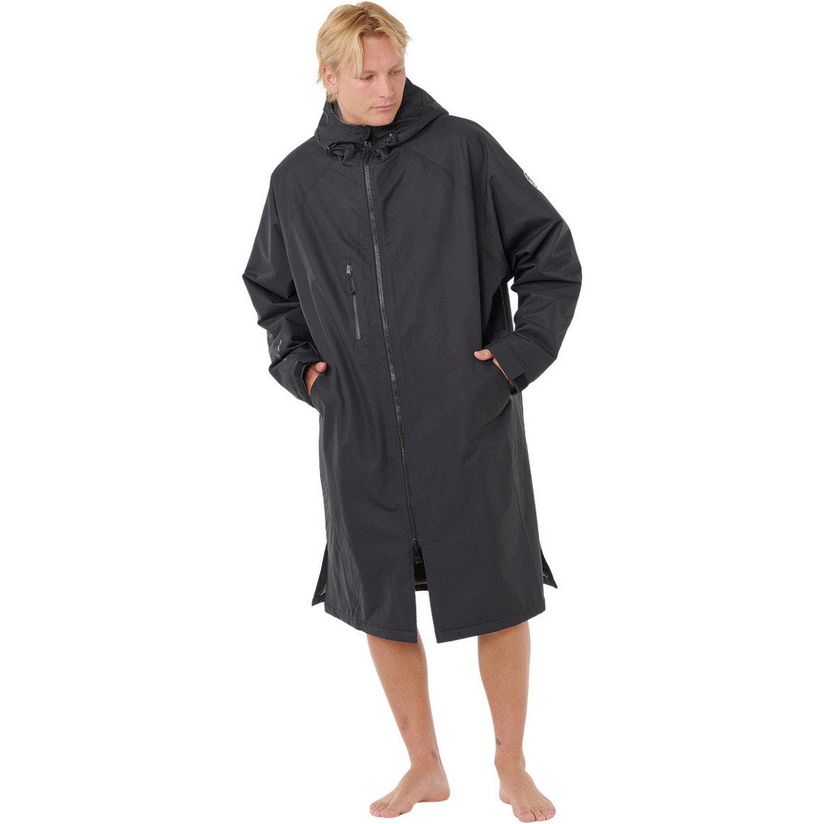 2026 Rip Curl Surf Series Winter Poncho 01FMTO - Black / White
